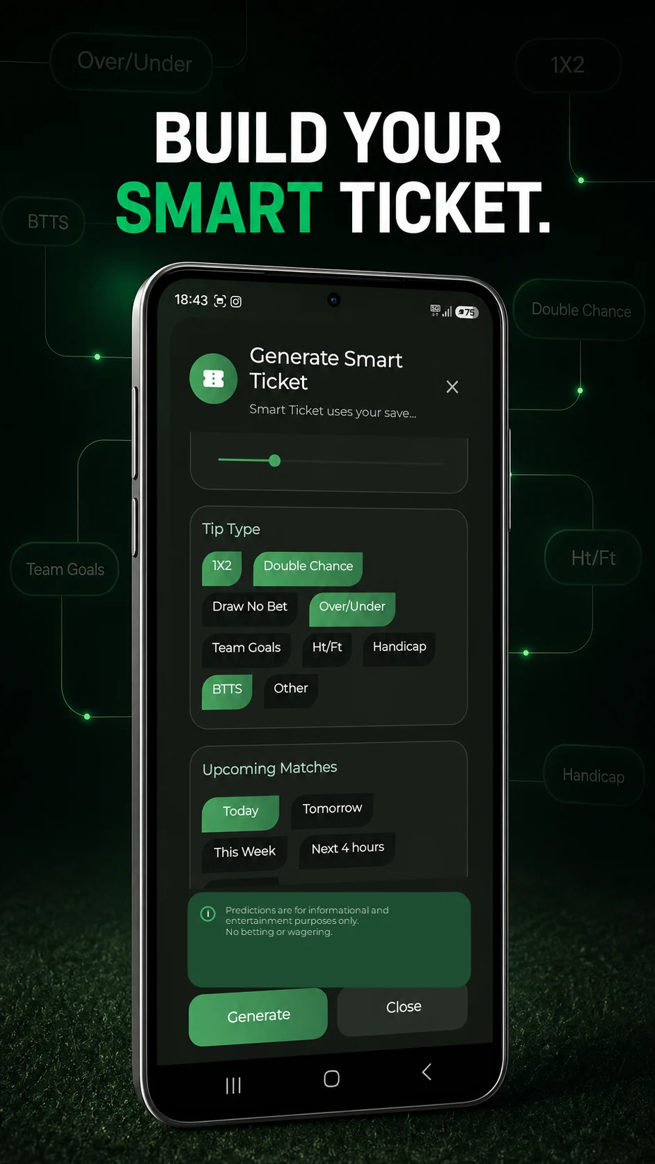 Autoselect Sports Predictions screenshot